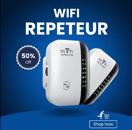 WiFi Repeater — مقوّي إشارة الواي فاي