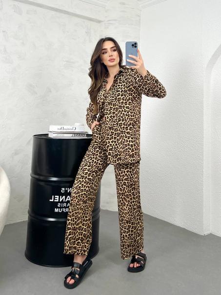 إنسمبل صيفي بنقشة الفهد من Dress by Ness