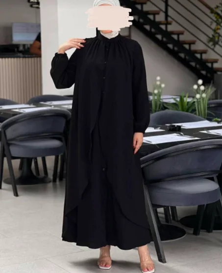 ✨ حجاب واسع بتصميم فاخر يمنحكِ راحة مطلقة وأناقة راقية