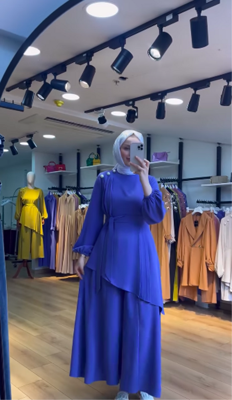 طقم للمحجبات  مناسب لجميع المناسبات ،