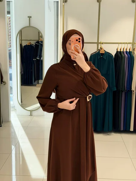 🌙 فستان العيد الأنيق | صناعة تركية