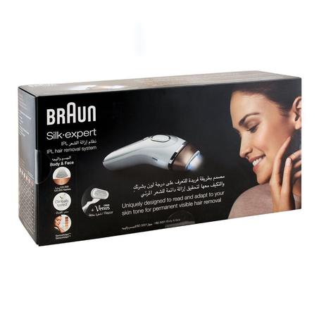 Braun Silk-Expert Épilateur à lumière pulsée corps et visage - Laser BD 5001