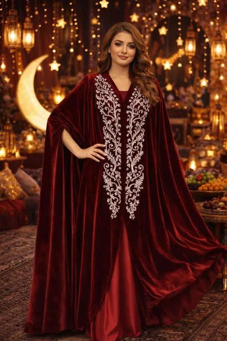 عباية  فاخرة – تصميم كاب أنيق✨توصيل مجاني