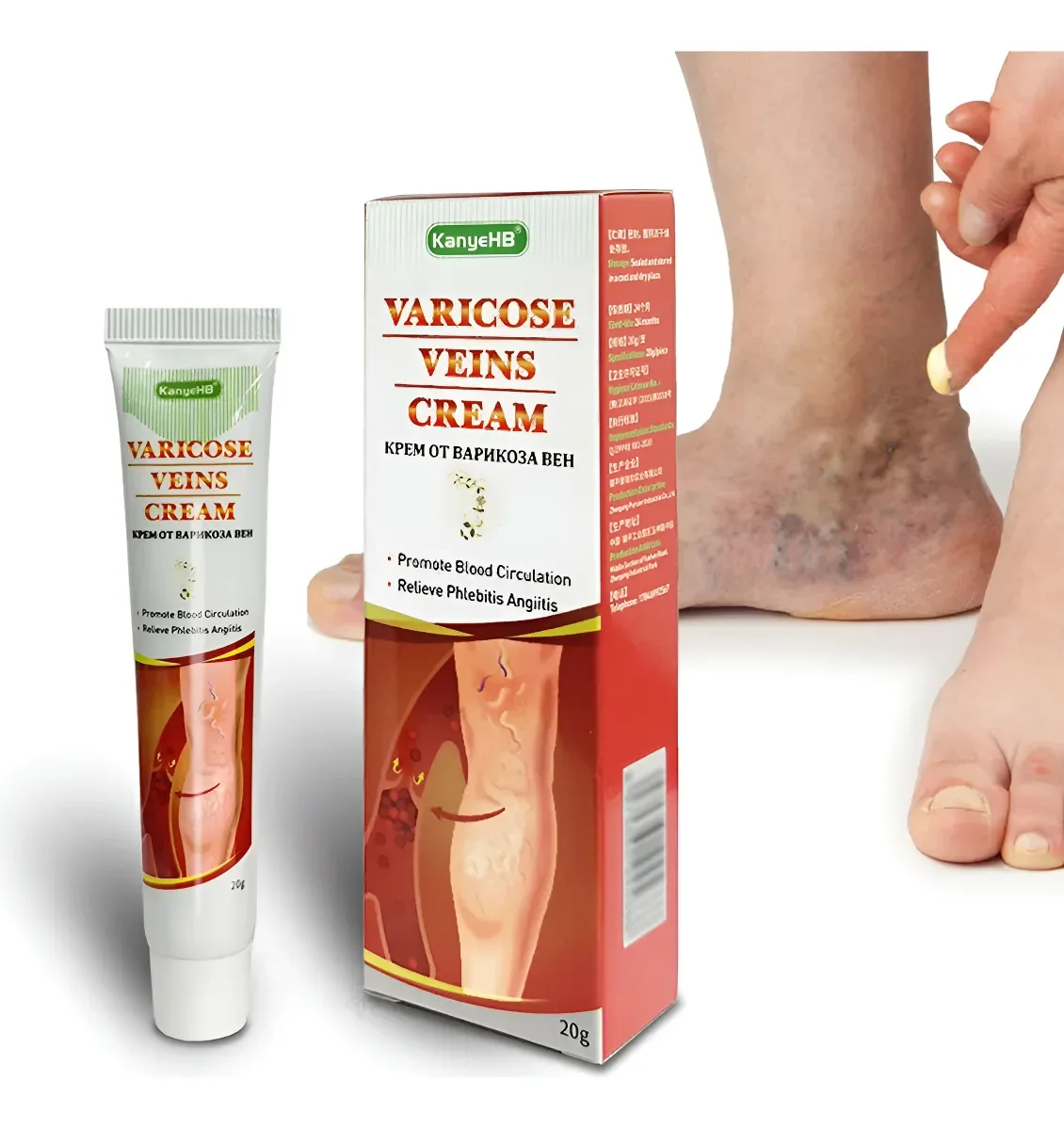 CRÈME ANTI-VARICES