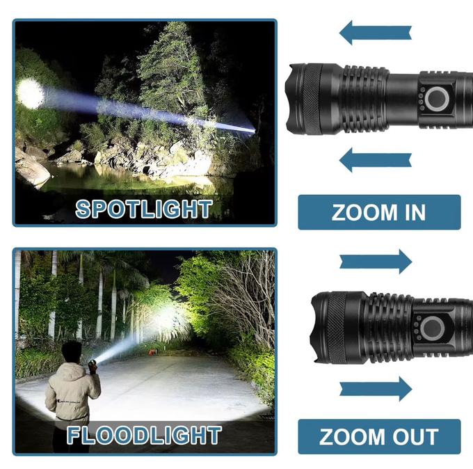 LAMPE TACTIQUE 3000 LUMENS