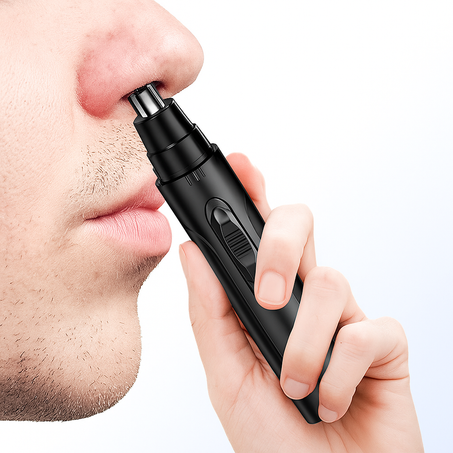 جهاز تجذيب شعر الأنف والأذن – نظافة سريعة بدون ألم