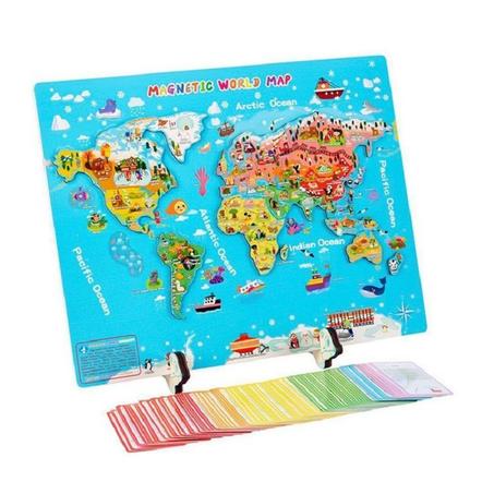 خريطة العالم المغناطيسية للأطفال