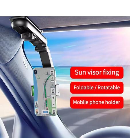 Multifunction Phone Holder-   حامل هاتف متعدد الاستخدام للسيارة – دوران 360 درجة