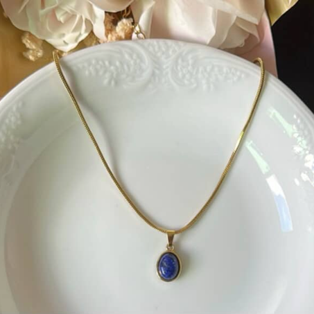 Collier pierre de Lapis lazuli
