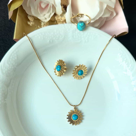 Parure fayrouz 3 pieces