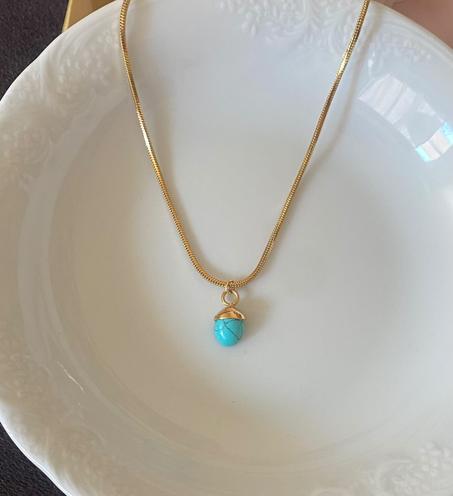 Collier pierre de turquoise