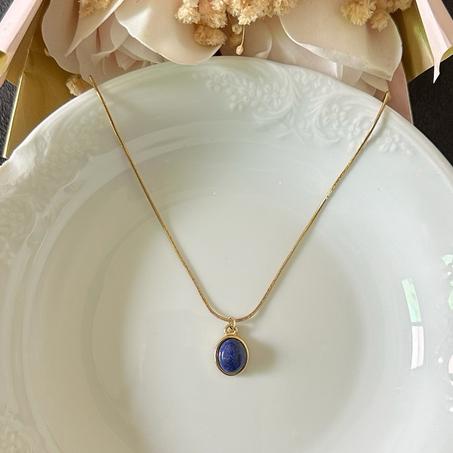 Collier pierre de Lapis lazuli