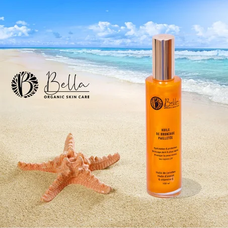 زيت التسمير الطبيعي من Bella Organic