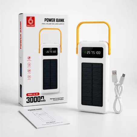 بنك الطاقة الشمسية 30000 mah