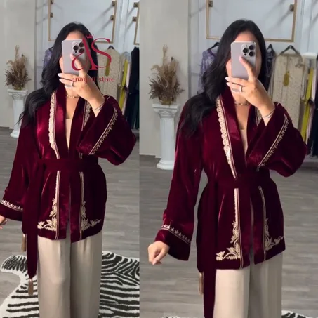 استعدي لرمضان والعيد 🎉 بإطلالة مميزة وكوني الأجمل😍تصميم مميز يجمع بين الأصالة واللمسة العصرية ليمنحك حضورًا راقيًا لا يُقاوم🤩