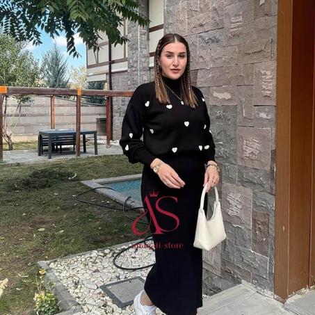 لأنك تستاهلي كل ما هو فاخر وراقي 👑🌸جديد فصل الشتاء 👗 اونصومبل2 قطع موديل تركي