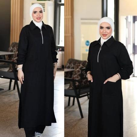 عرض خاص هذة الأسبوع😍 💥 كيطمة سبور طويلة موديل تركي🇹🇷 إطلالة تجمع بين الأناقة والراحة فتصميم واحد🏃‍♂سارعو بالطلب👇🏻 قبل انتهاء العرض و نفاذ الكمية⏳