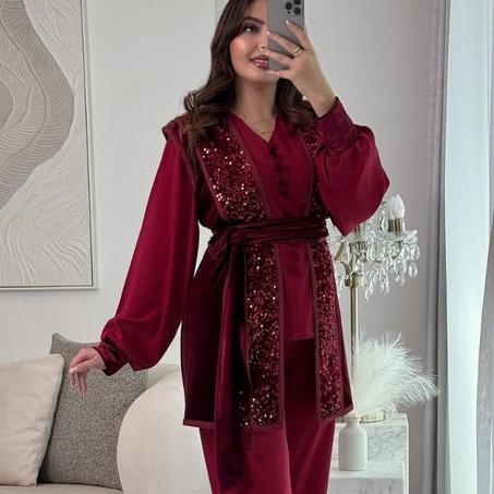 جبادور 4 قطع بإطلالة ملكية👑 تألقي بجمال وفخامة بلا حدود 😍تصميم مميز يجمع بين الأصالة واللمسة العصرية ليمنحك حضورًا راقيًا لا يُقاوم🤩