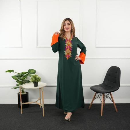 عرض خاص هذة الأسبوع😍 إستفيدي الان من تخفيض خاص بعشاق الأناقة والشياكة 😍 تألقي في مناسباتك الخاصة مع قفطان فاخر كريب حرير 🏃‍♂سارعو بالطلب👇🏻 قبل انتهاء العرض و نفاذ الكمية⏳