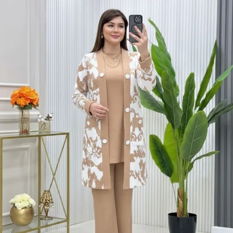 همزة ما تتفلتش ✨ أنصومبل 3 بياس 👗 موديــل تركــي 🇹🇷 بجودة عالية