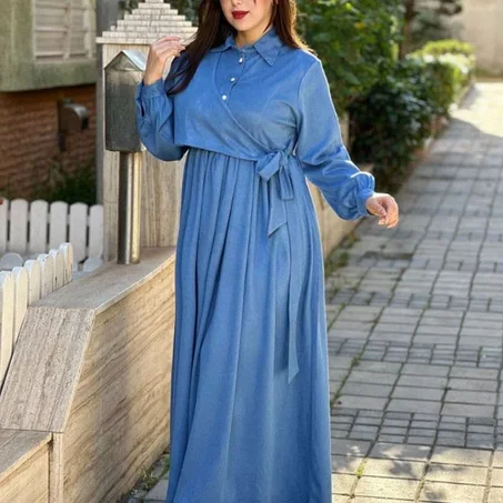 🔥عرض بلاك فرايداي🔥 استمتعي بإطلالة راقية تجمع بين الراحة والأناقة،مصممة بثوب فودان كتوفر لك الدفء طوال اليوم