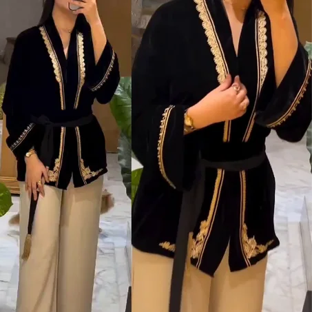 استعدي لرمضان والعيد 🎉 بإطلالة مميزة وكوني الأجمل😍 مع جبادور 3 قطع  تصميم مميز يجمع بين الأصالة واللمسة العصرية ليمنحك حضورًا راقيًا لا يُقاوم🤩