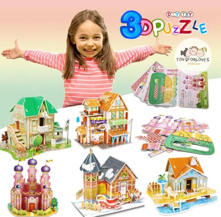 3D PUZZLE JEUX ENFANTS