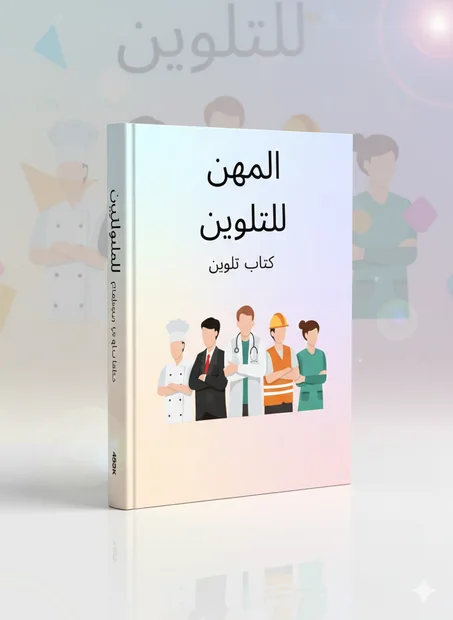 المهن للتلوين