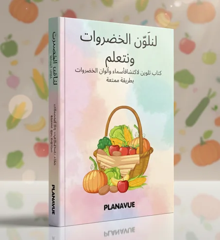 لنلّون الخضروات ونتعلم