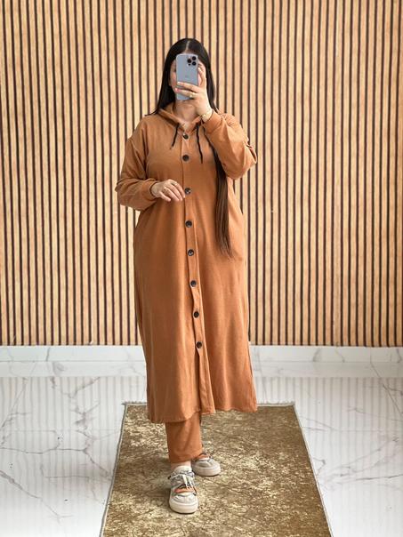 جاكيت طويلة وسروال بجودة تركية راقية