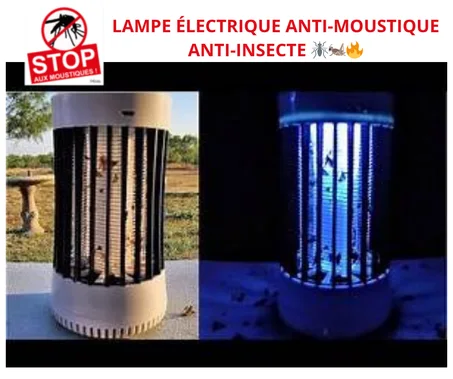 Mosquito Killer Lamp - La lampe Electrique Anti-moustique et Veilleuse Rechargeable +1  Homepest anti-cafards/souris/punaises de lit