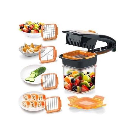 قطاعة الخضار و الفواكه 5 في 1