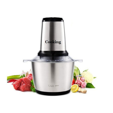 هاشوار Cooking إينوكس مع 4 شفرات للتقطيع والتفريم