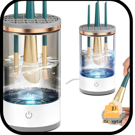 منظف فرش المكياج الكهربائي