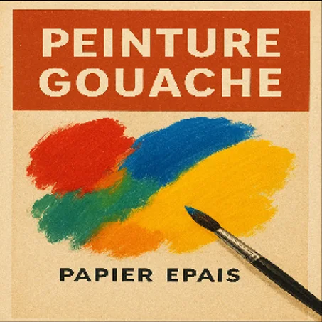 peinture guoache