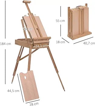 chevalet en valise