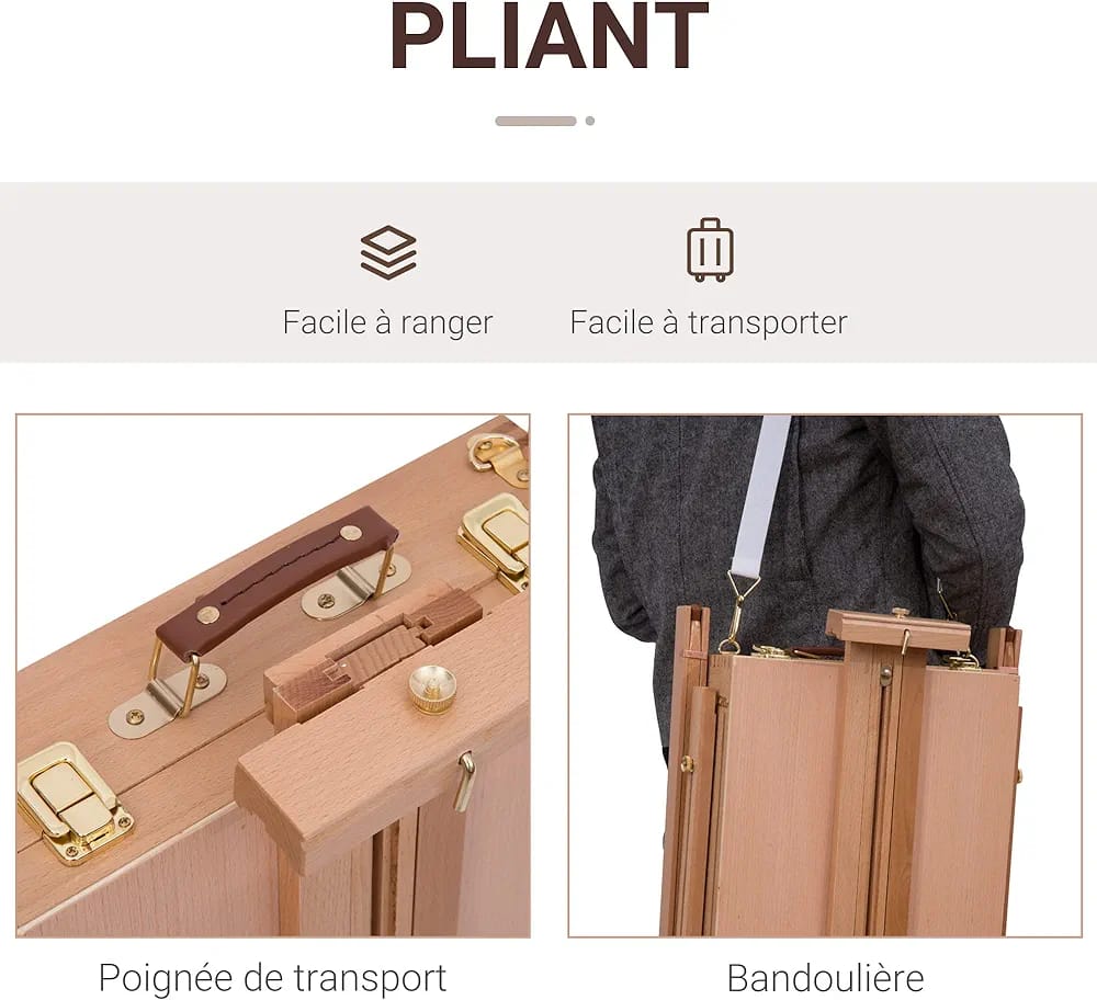 chevalet en valise
