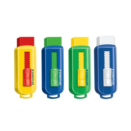 gommes rétractables de la marque Staedtler.