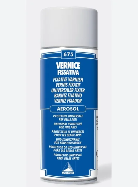 vernis fixatif universel Maimeri, référence 675 400ml