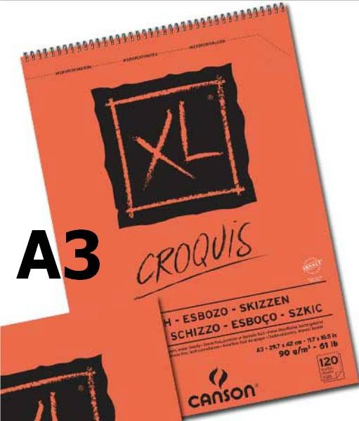 cahier de dessin "Canson XL"