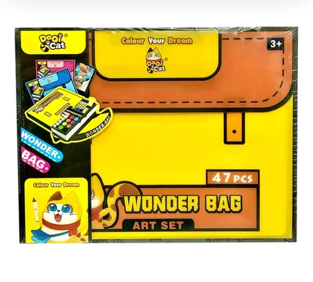 Wonder Bag Art Set de 47 pièces.