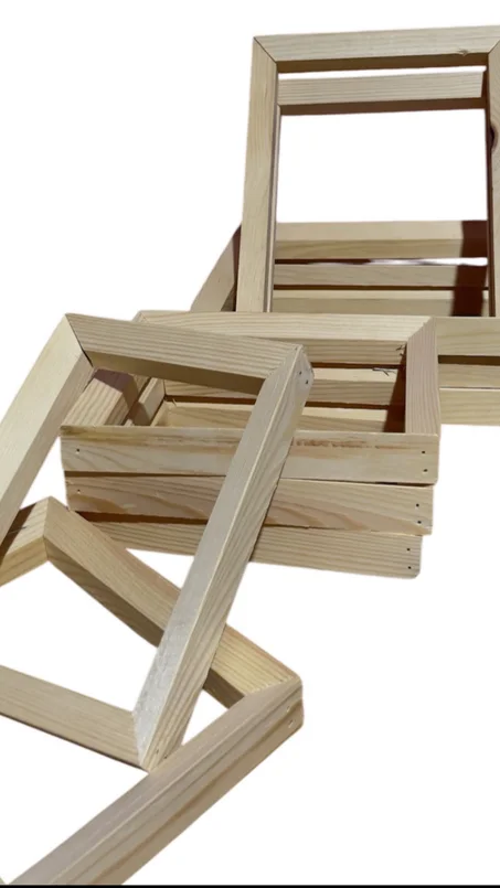 Cadre en bois de haute qualité pour fixer et exposer vos toiles 4cm epessure