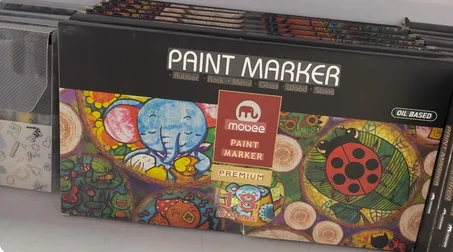 18 marqueurs de peinture Mobee