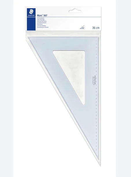 équerre Staedtler Mars 567 de 36 cm.