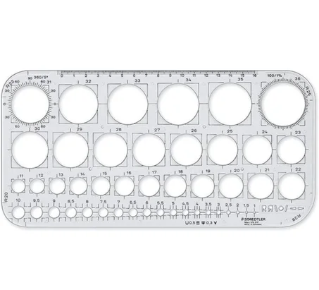 trace-cercles Staedtler Mars