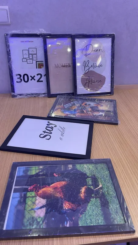 cadre photo couleur dore