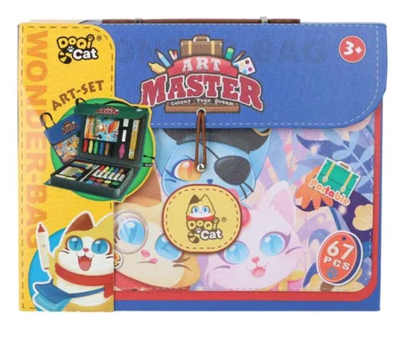 ensemble d'art Wonder Bag DQC27001 bleu.