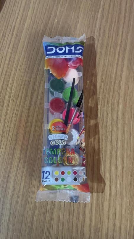 12 TEMPERA COULEURS DOMS