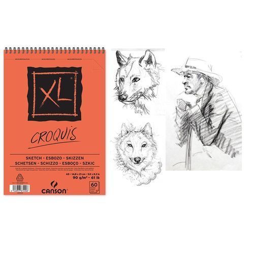 Carnet de croquis taille A5 90g