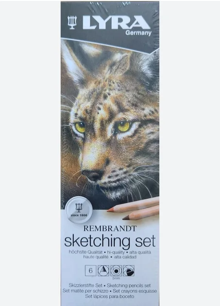 Set d'esquisse Rembrandt de la marque allemande LYRA.